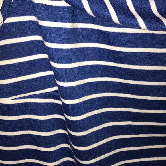 Maternal America Royal Blue Stripped Top - Picture 4 of 4
